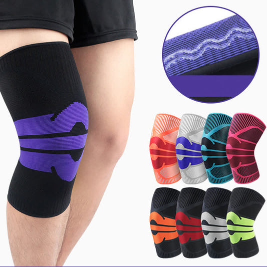 Plusock Knitted Breathable Sports Compression Knee Pads