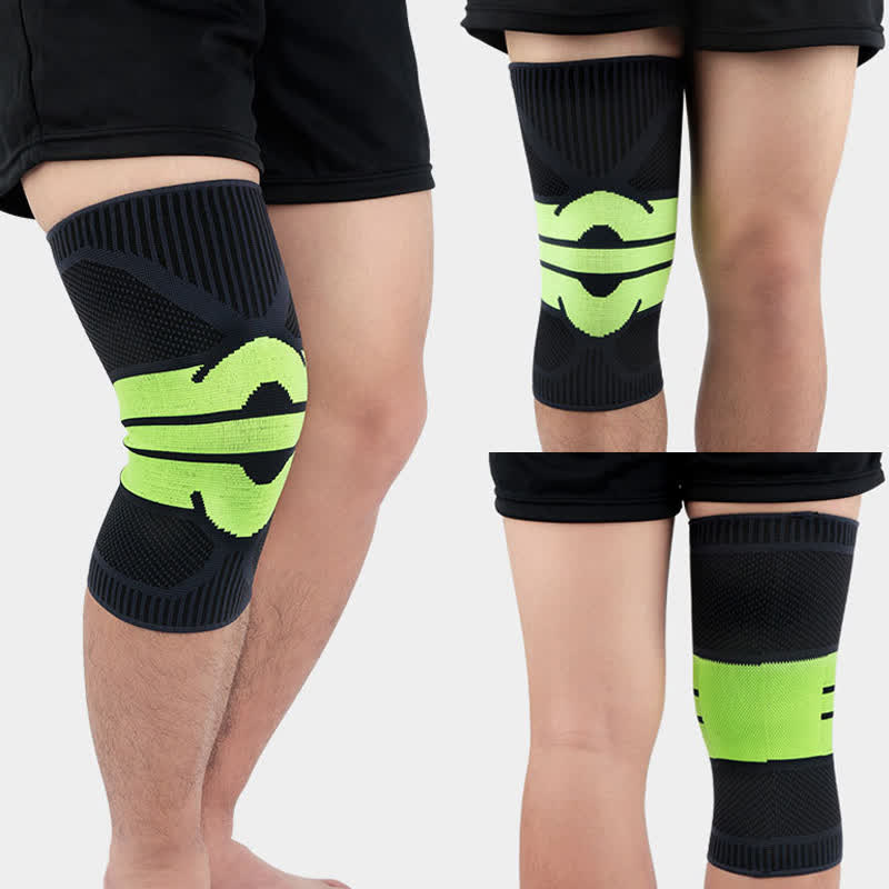 Knitted Breathable Sports Compression Knee Pads