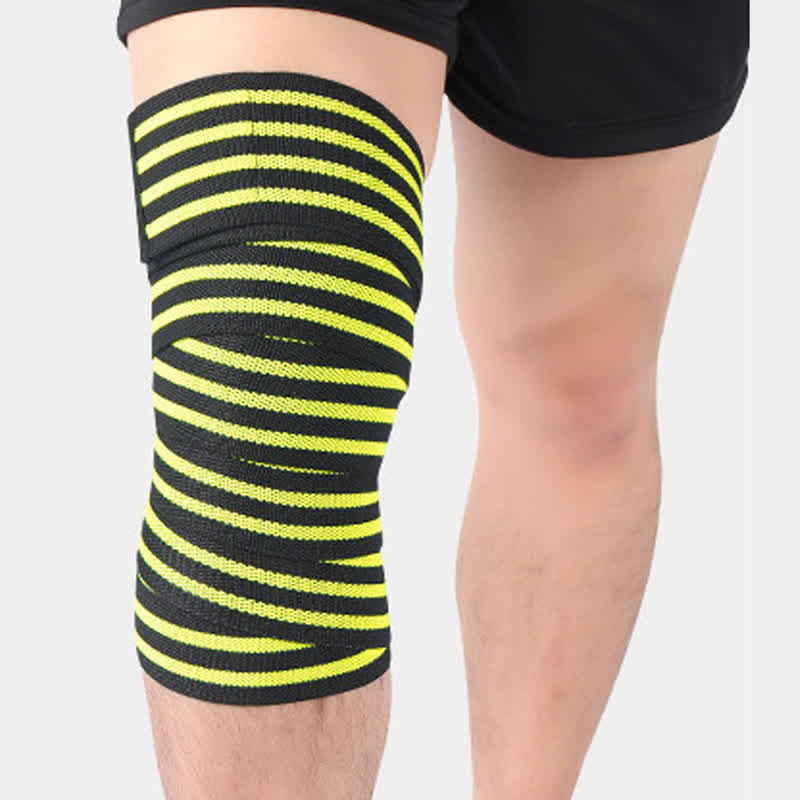 Elastic Wrap Adjustable Sports Knee Pads