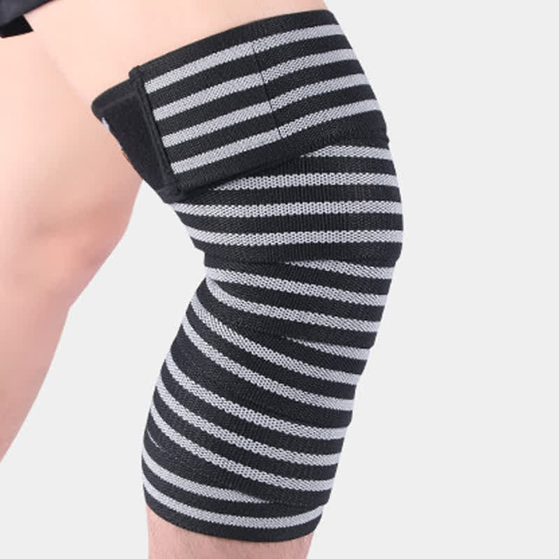 Elastic Wrap Adjustable Sports Knee Pads