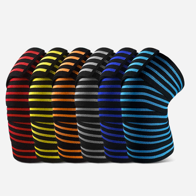 Elastic Wrap Adjustable Sports Knee Pads