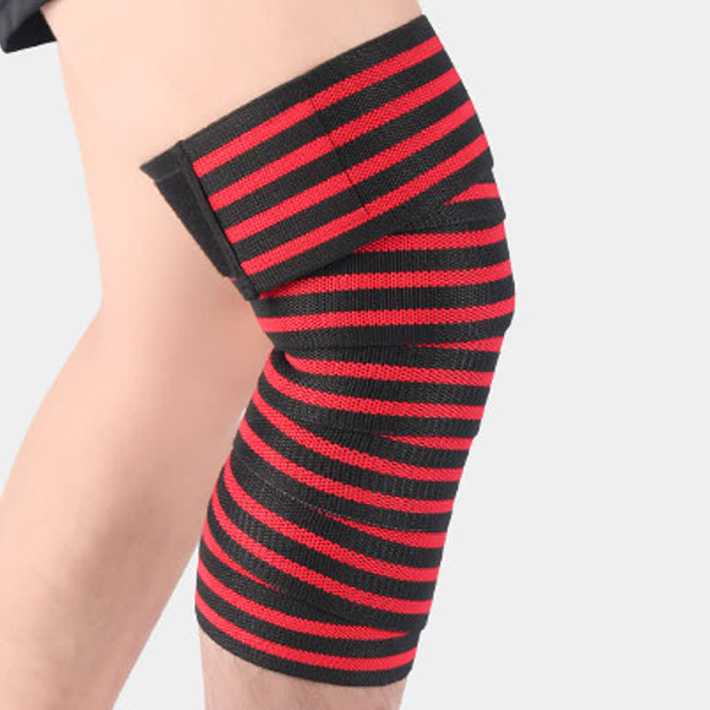 Elastic Wrap Adjustable Sports Knee Pads