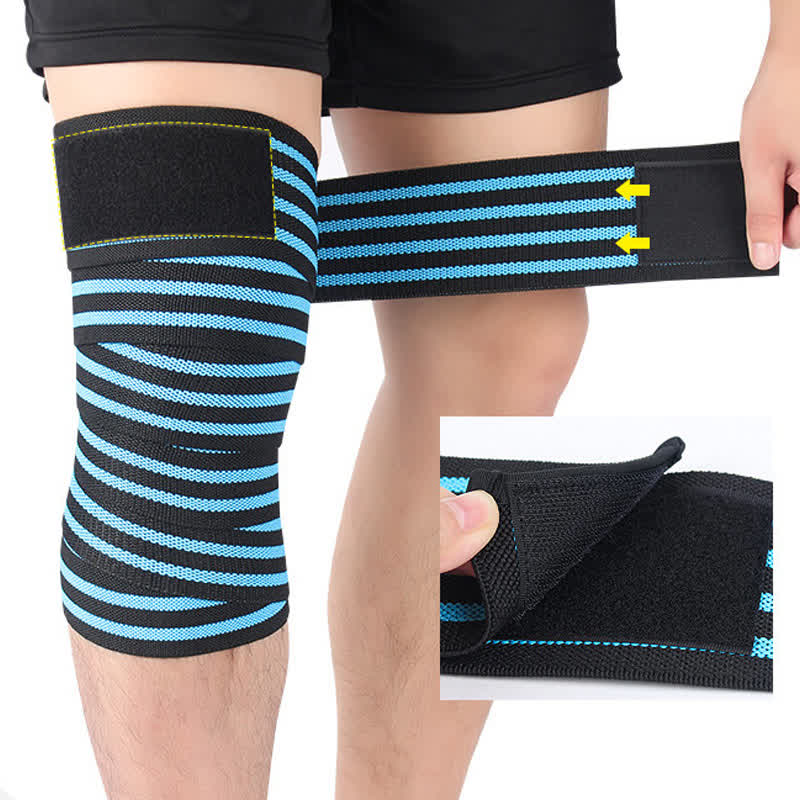 Elastic Wrap Adjustable Sports Knee Pads