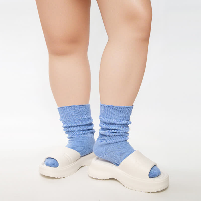 Plus Size Mesh Breathable Quarter Socks