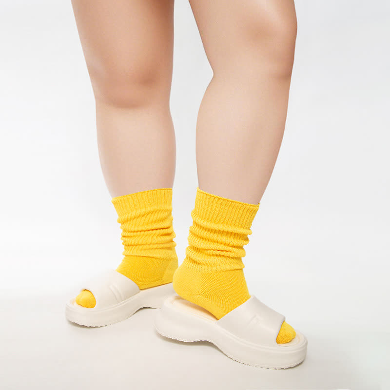 Plus Size Mesh Breathable Quarter Socks