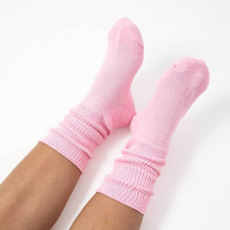 Mesh Breathable Knee-high Socks