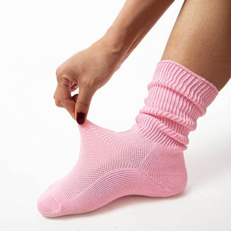 Mesh Breathable Knee-high Socks