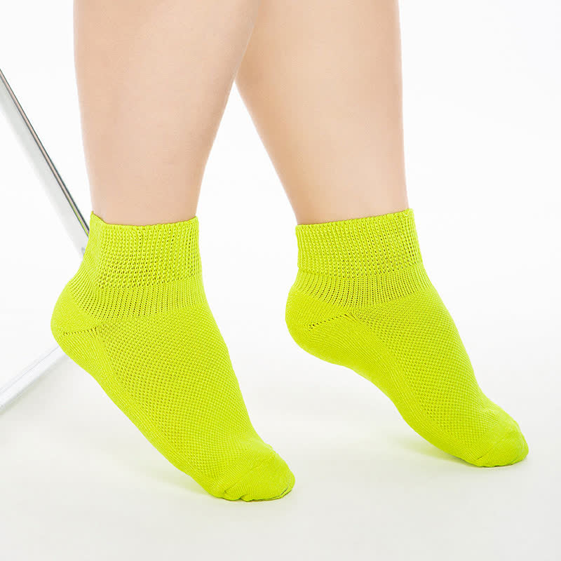 Stretch Mesh Breathable Ankle Socks(2 Pairs)