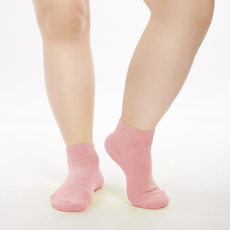 Stretch Mesh Breathable Ankle Socks(2 Pairs)
