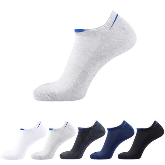 Plusock Plus Size Thin Mesh No-show Socks(5 Pairs)