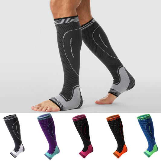 Plusock Anti-slip Sports Compression Calf Sleeves