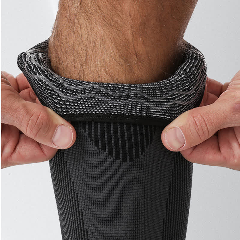 Elastic Knitted Sports Compression Calf Sleeves