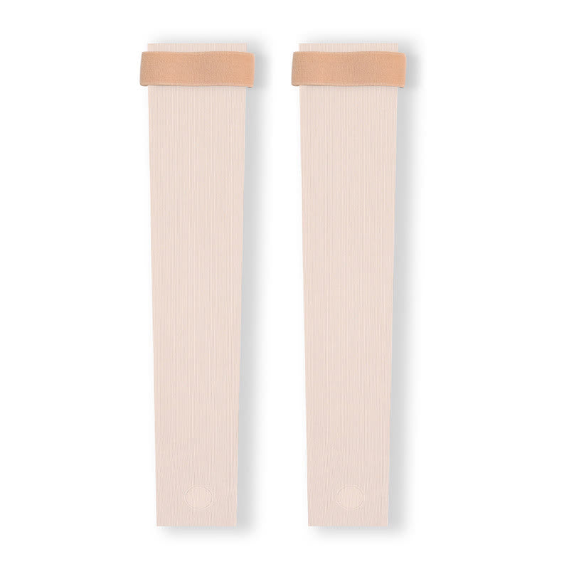 Lightweight Seamless Stirrup Leg Sleeves with Strap