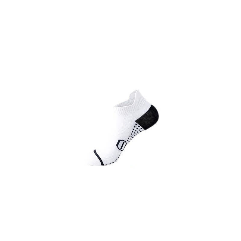Graphics Print Cotton Sports Ankle Compression Socks(6 Pairs)