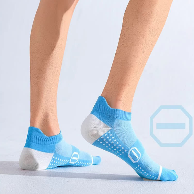 Graphics Print Cotton Sports Ankle Compression Socks(6 Pairs)