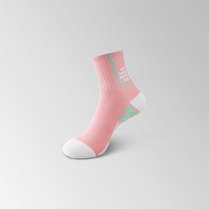 Number Graphics Print Ankle Compression Socks(8 Pairs)