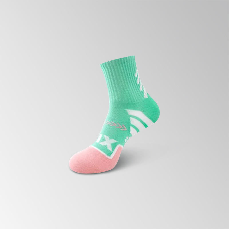 Number Graphics Print Ankle Compression Socks(8 Pairs)