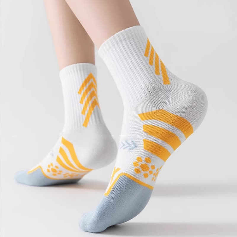 Number Graphics Print Ankle Compression Socks(8 Pairs)