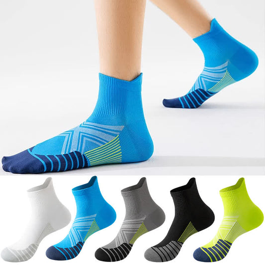 Plusock Quick-drying Thin Running Ankle Compression Socks(5 Pairs)