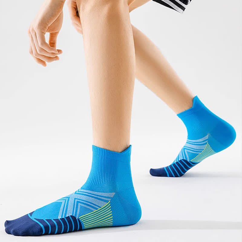 Quick-drying Thin Running Ankle Compression Socks(5 Pairs)