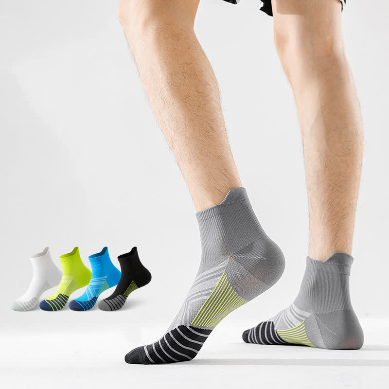Quick-drying Thin Running Ankle Compression Socks(5 Pairs)