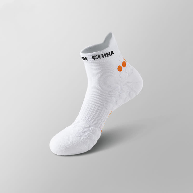 Cotton Non-slip Sports Ankle Compression Socks(4 Pairs)