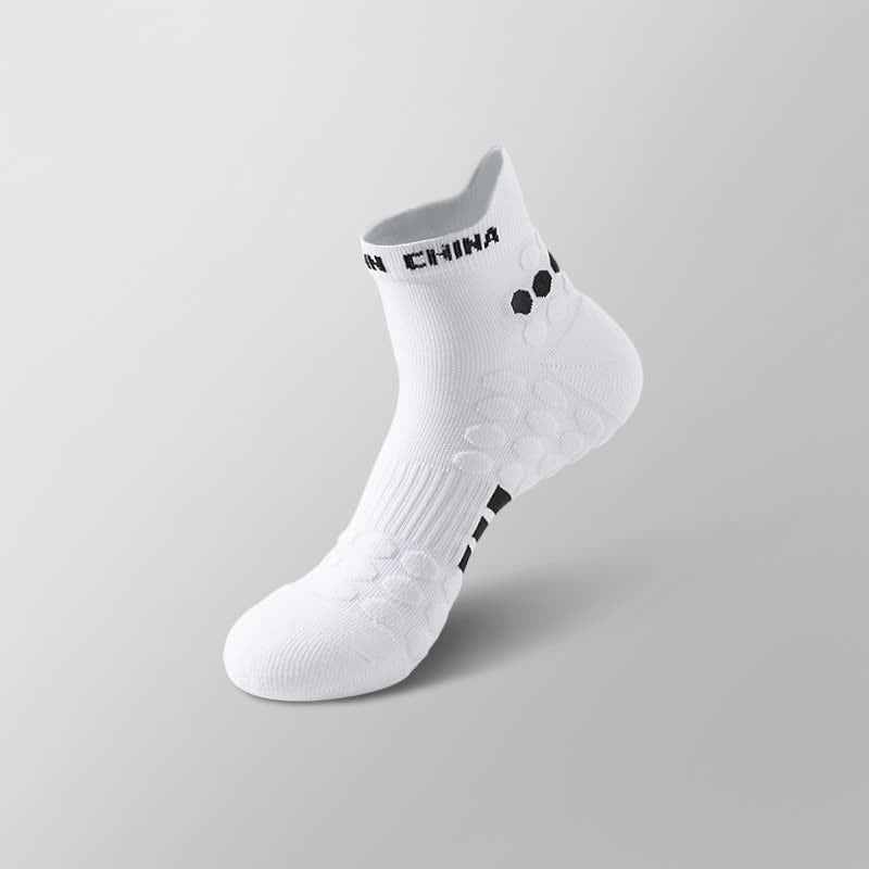 Cotton Non-slip Sports Ankle Compression Socks(4 Pairs)