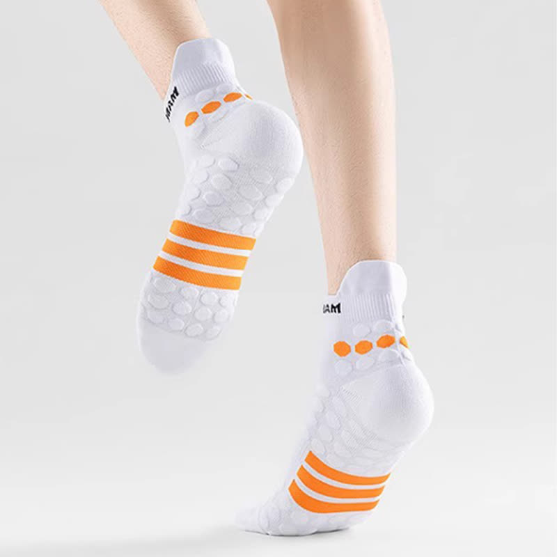Cotton Non-slip Sports Ankle Compression Socks(4 Pairs)
