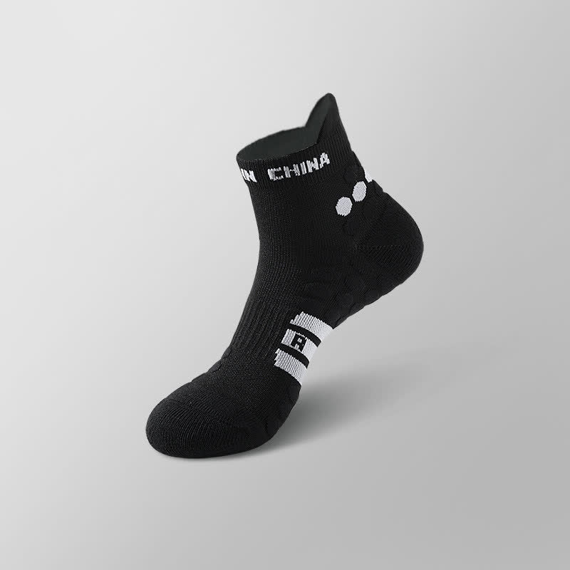 Cotton Non-slip Sports Ankle Compression Socks(4 Pairs)