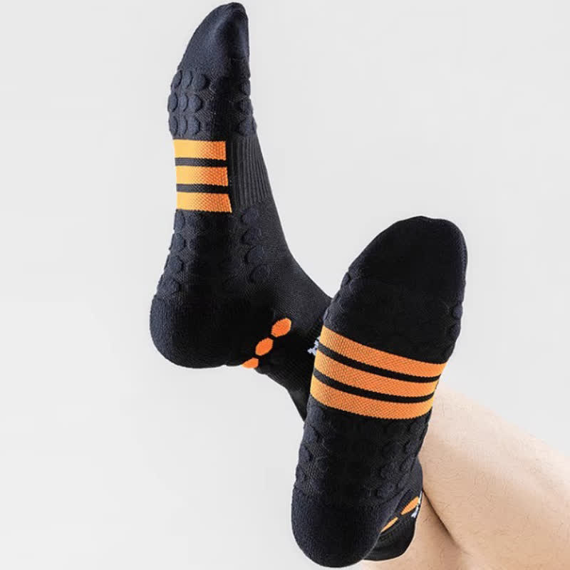 Cotton Non-slip Sports Ankle Compression Socks(4 Pairs)