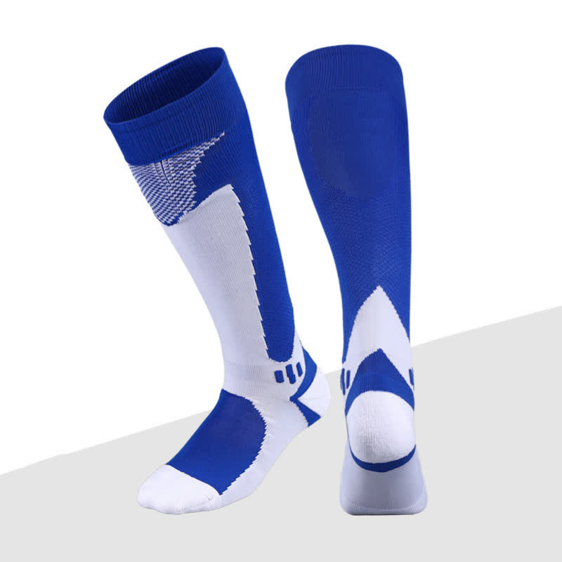 Plusock Soccer Sports Compression Knee High Socks(6 Pairs)