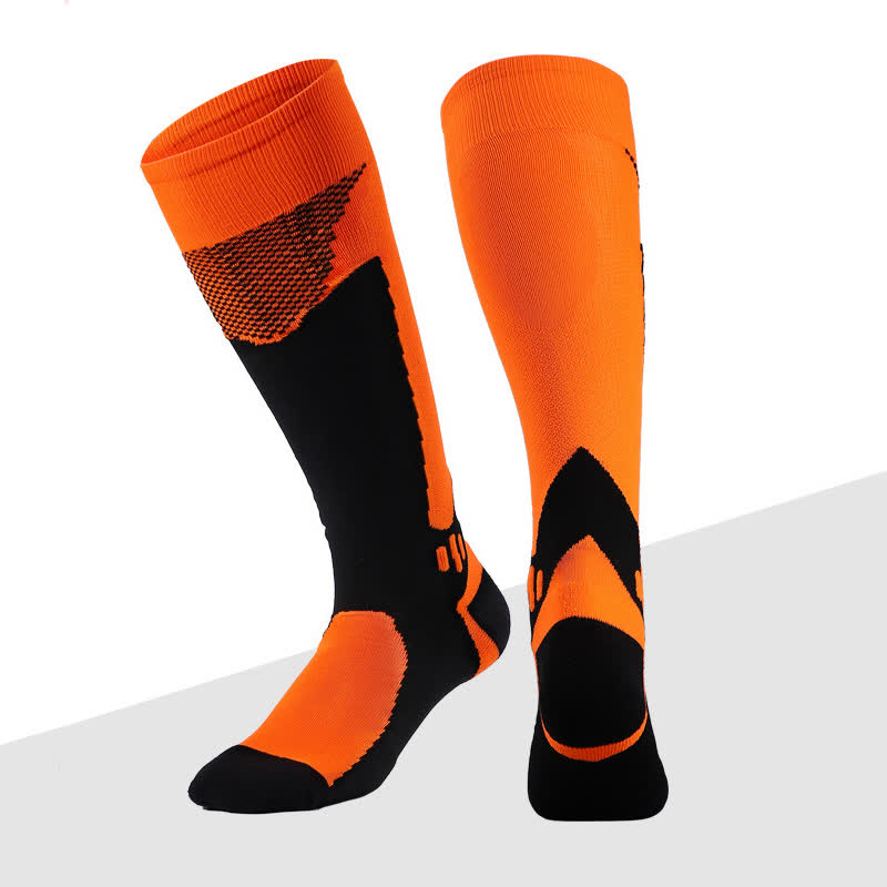 Plusock Soccer Sports Compression Knee High Socks(6 Pairs)