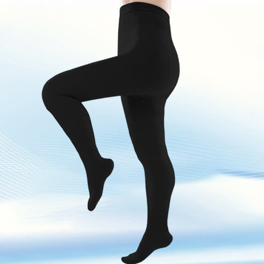 Plusock Plus Size Medical Closed Toe Compression Pantyhose(30-40mmHg)