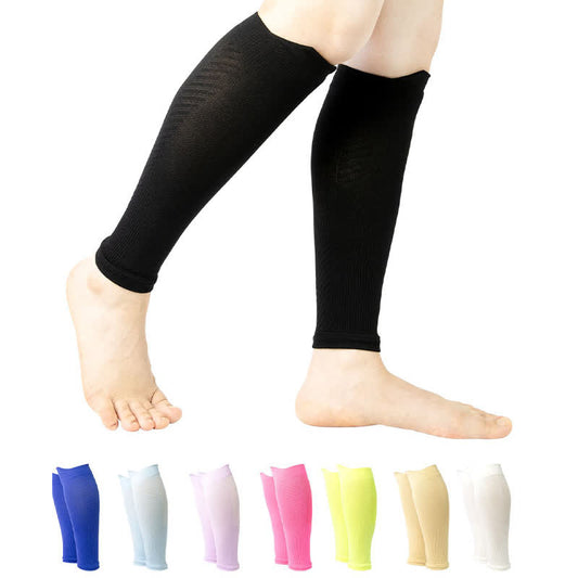 Plusock Knitted Breathable Compression Calf Sleeves