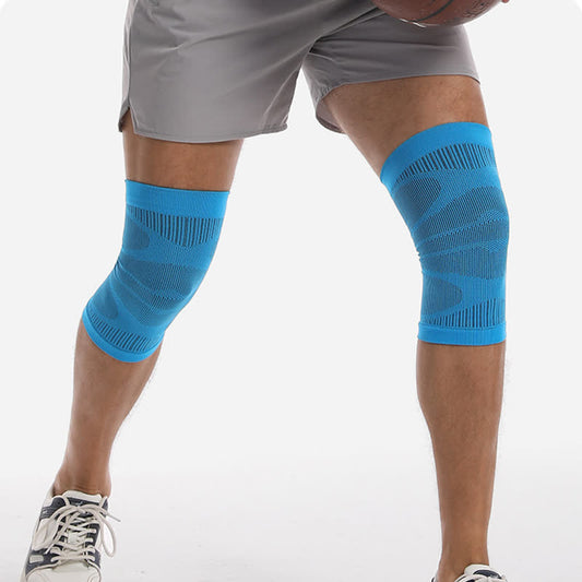 Plusock Knitted Breathable High Elastic Sports Knee Sleeves