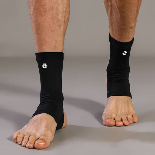 Plusock Lightweight Antibacterial Sports Ankle Sleeves