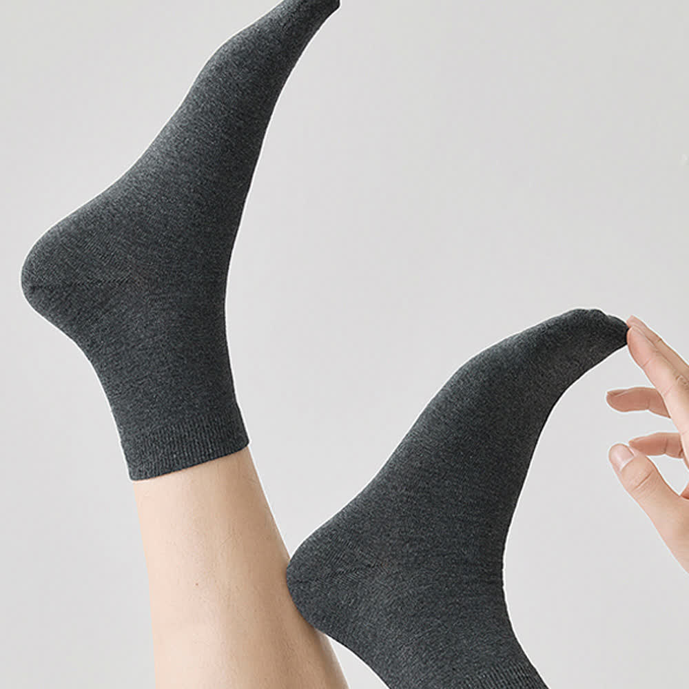 Pure Cotton Antibacterial Breathable Ankle Socks(5 Pairs)