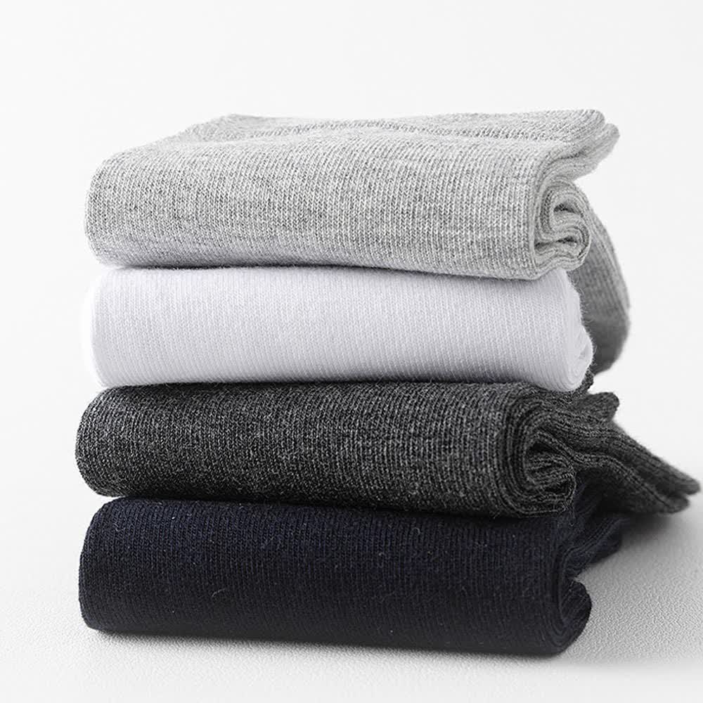 Pure Cotton Antibacterial Breathable Ankle Socks(5 Pairs)