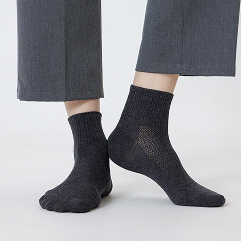 Pure Cotton Mesh Thin Breathable Ankle Socks(7 Pairs)