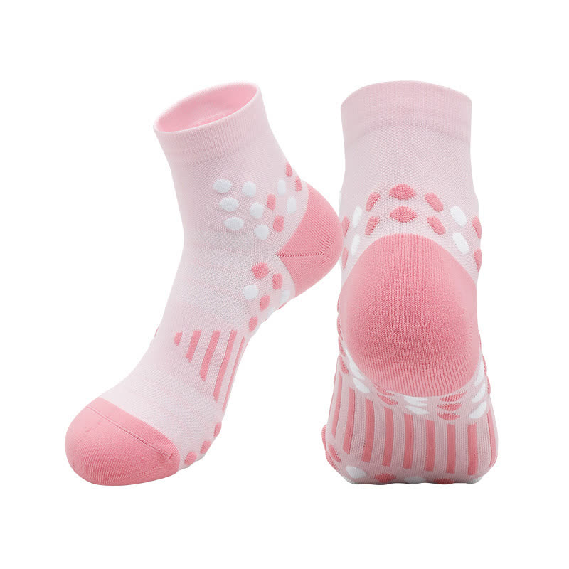 Cycling Ankle Compression Socks with Targeted Support(4 Pairs)