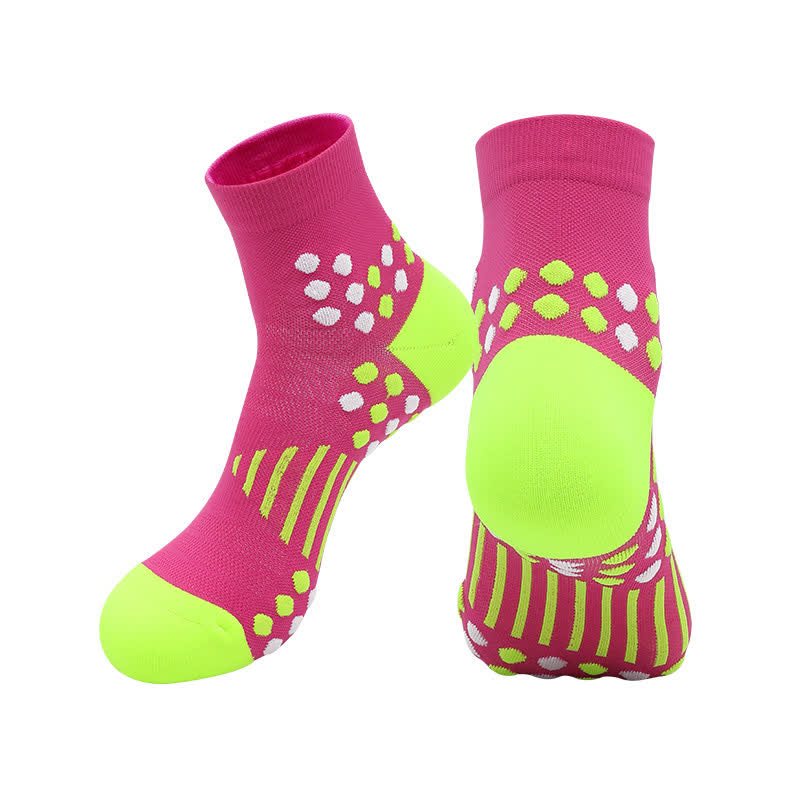Cycling Ankle Compression Socks with Targeted Support(4 Pairs)