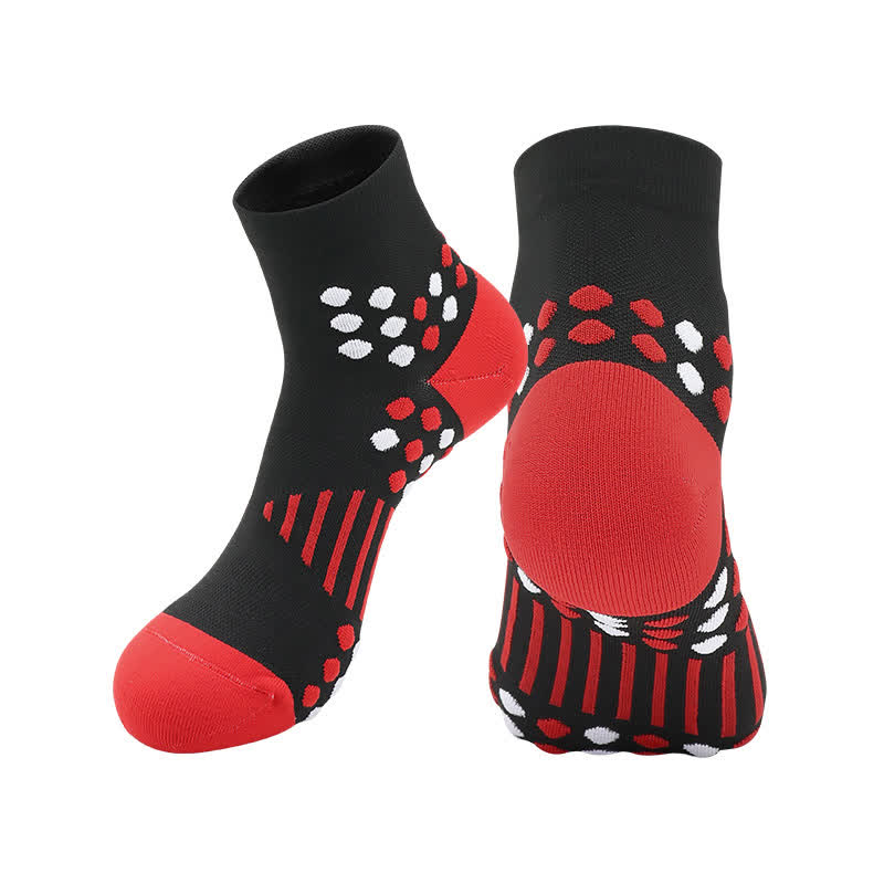 Cycling Ankle Compression Socks with Targeted Support(4 Pairs)