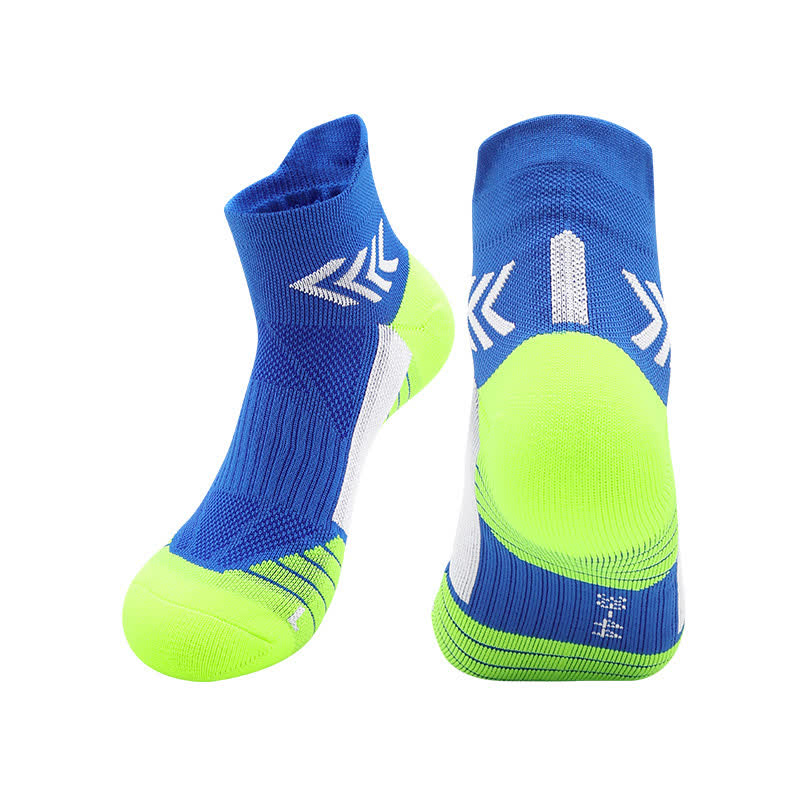 Graphics Print Running Ankle Compression Socks(4 Pairs)