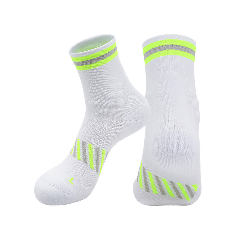 Breathable Sports Cycling Quarter Compression Socks(4 Pairs)