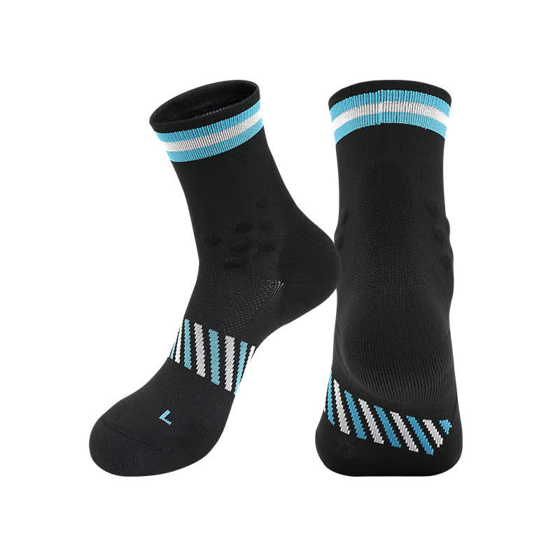 Breathable Sports Cycling Quarter Compression Socks(4 Pairs)