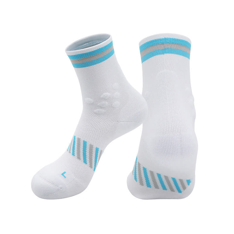 Breathable Sports Cycling Quarter Compression Socks(4 Pairs)