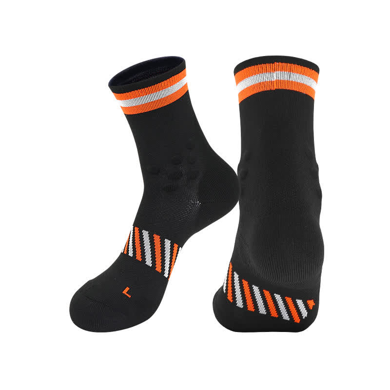 Breathable Sports Cycling Quarter Compression Socks(4 Pairs)