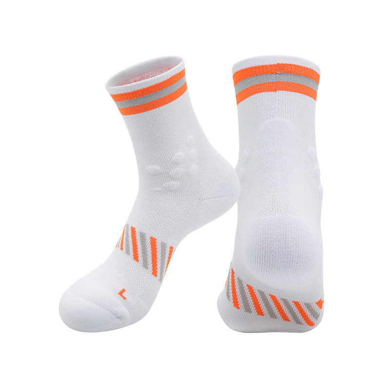 Breathable Sports Cycling Quarter Compression Socks(4 Pairs)