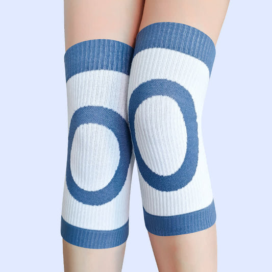 Plusock Circle Print Elastic Knee Pads