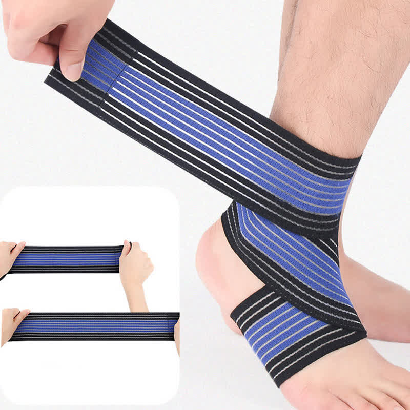 Thin Elastic Velcro Wrap Ankle Braces - image 2